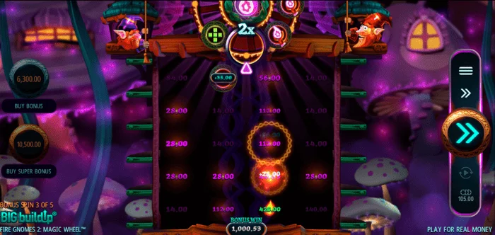 Fire Gnomes 2 Magic Wheel - Free Spins dengan gulungan aktif