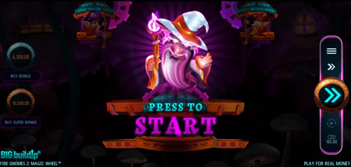 Fire Gnomes 2 Magic Wheel - meluncurkan game Bonus